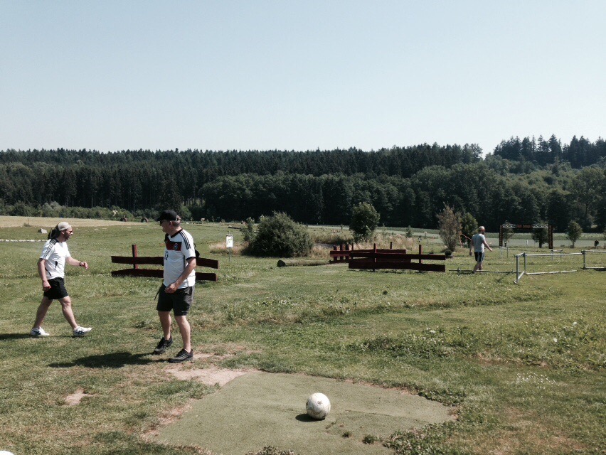Jugendtreff 2015 - Fußballgolf im Soccerpark Willaberg